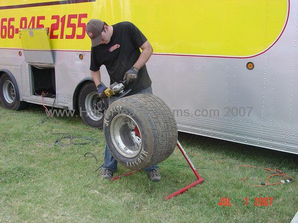 Dan Smith Grinding Tires