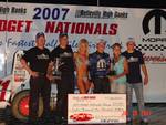 Jerry Coons Jr. A Feature Winner Belleville Midget Nationals 07/28/2007