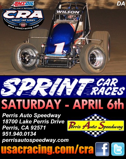 USAC CRA SPRINT CARS CLASH AT PERRIS THIS SATURDAY Page 1 SCRAFAN Forum