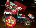 Kenny Adams notched his fifth ASCS Southern Tour feature win