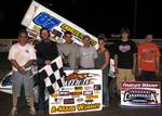 Jason Barney topped Saturday night's ASCS Patriots feature event at New York's Canandaigua Speedway