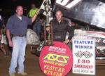 Broken Arrow, Oklahoma's Brian McClelland snared his second American Bank of Oklahoma ASCS Sooner Region feature win of the year with a hard-fought triumph in Saturday night's 25-lap feature at Little Rock's I-30 Speedway