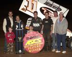 Jason Johnson added his fourth overall American Sprint Car Series win of the year and second triumph in ASCS Gulf South Region action by topping Saturday night's Inaugural Josh Lofton Memorial at Champion Park Speedway in Haughton, LA.