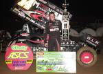  Jason Meyers became the 14th different winner in O'Reilly Short Track Nationals