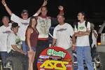 Andrew Reinbold snared his first Discount Tire Co. ASCS Canyon Region feature win by reaching victory lane in Saturday night's 30-lap Hank Arnold Memorial main event atop Manzanita Speedway's 1/2-mile clay oval in Phoenix, AZ.