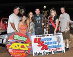 Jeremy Sherman reeled off his fourth Discount Tire Co. ASCS Canyon Region feature win in a row by topping Saturday night's main event at Tucson's United Sports Arizona Race Park.