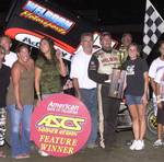 Brad Welborn snared his first career American Bank of Oklahoma ASCS Sooner Region feature win by topping Saturday night's 25-lap main event at Cowtown Speedway in Kennedale, TX.