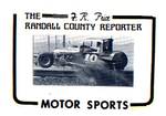 Business Card of Bob Price - Editor Motorsports in Action Randall County Reporter Newspaper