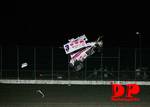 Gary flipping after being hit by #12 car being completely destroyed