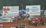 Jerry Coons goes for a ride at Bloomington