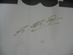 1st signature