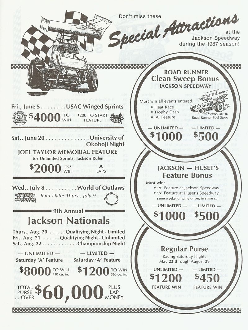 1987 Jackson Special Attractions