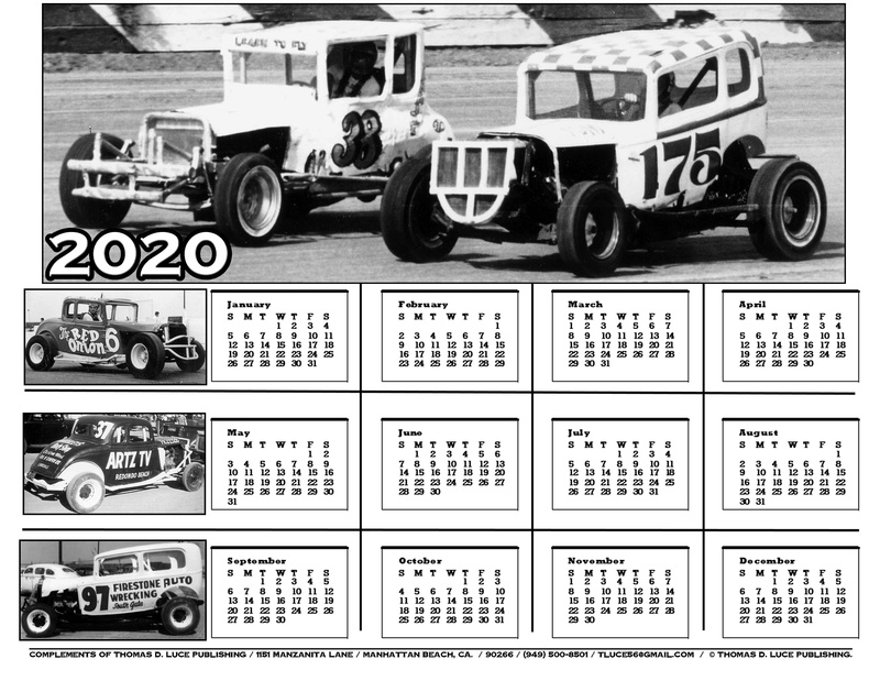 2020 California Jalopy Nostalgia Calendar