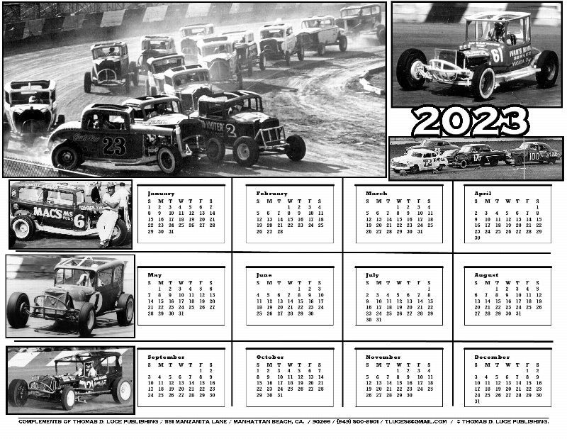 2023-California Jalopy Nostalgia Calendar